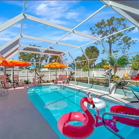 Villa Heated Pool Pet Friendly Sleeps 9 Family